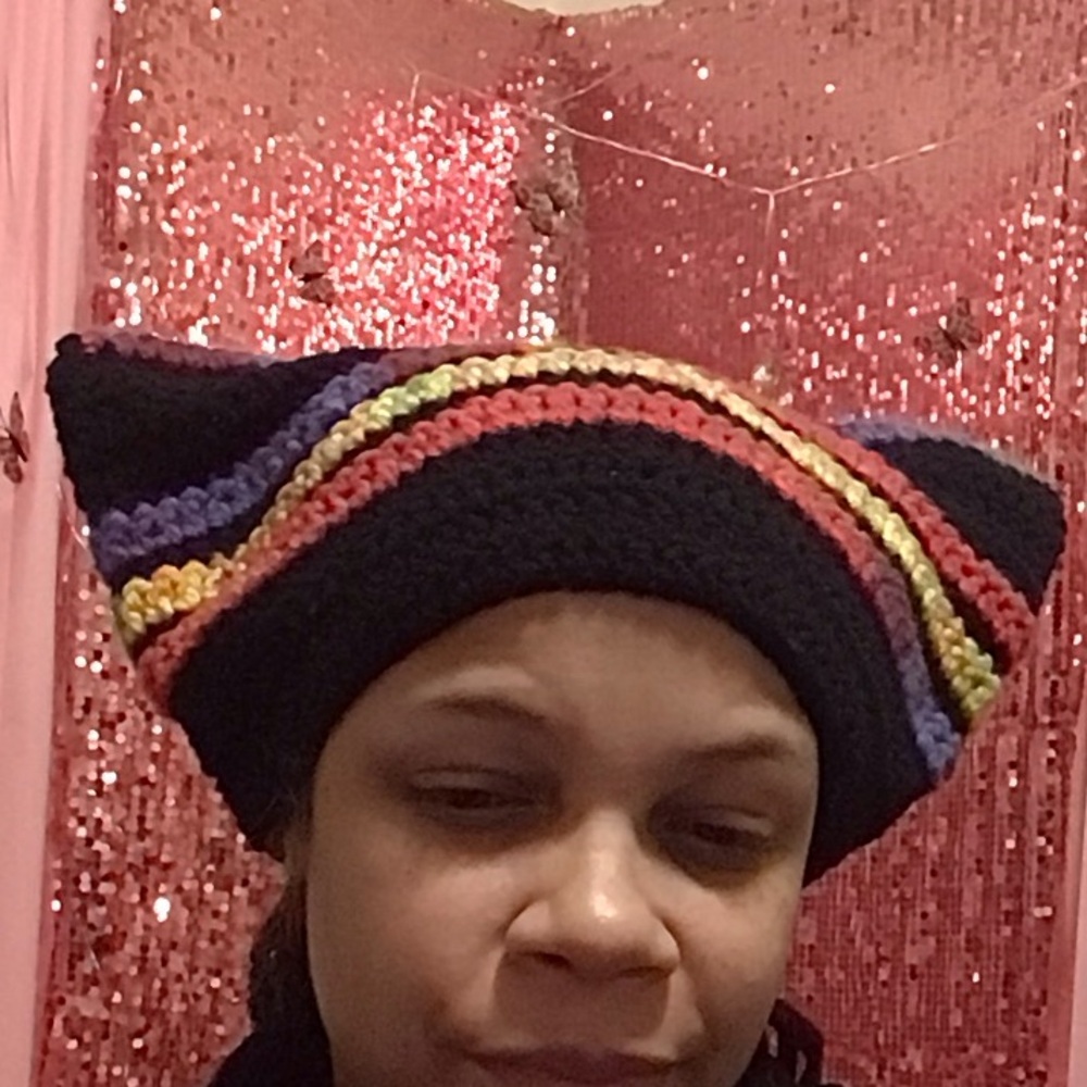 Multicolor Knit Hat